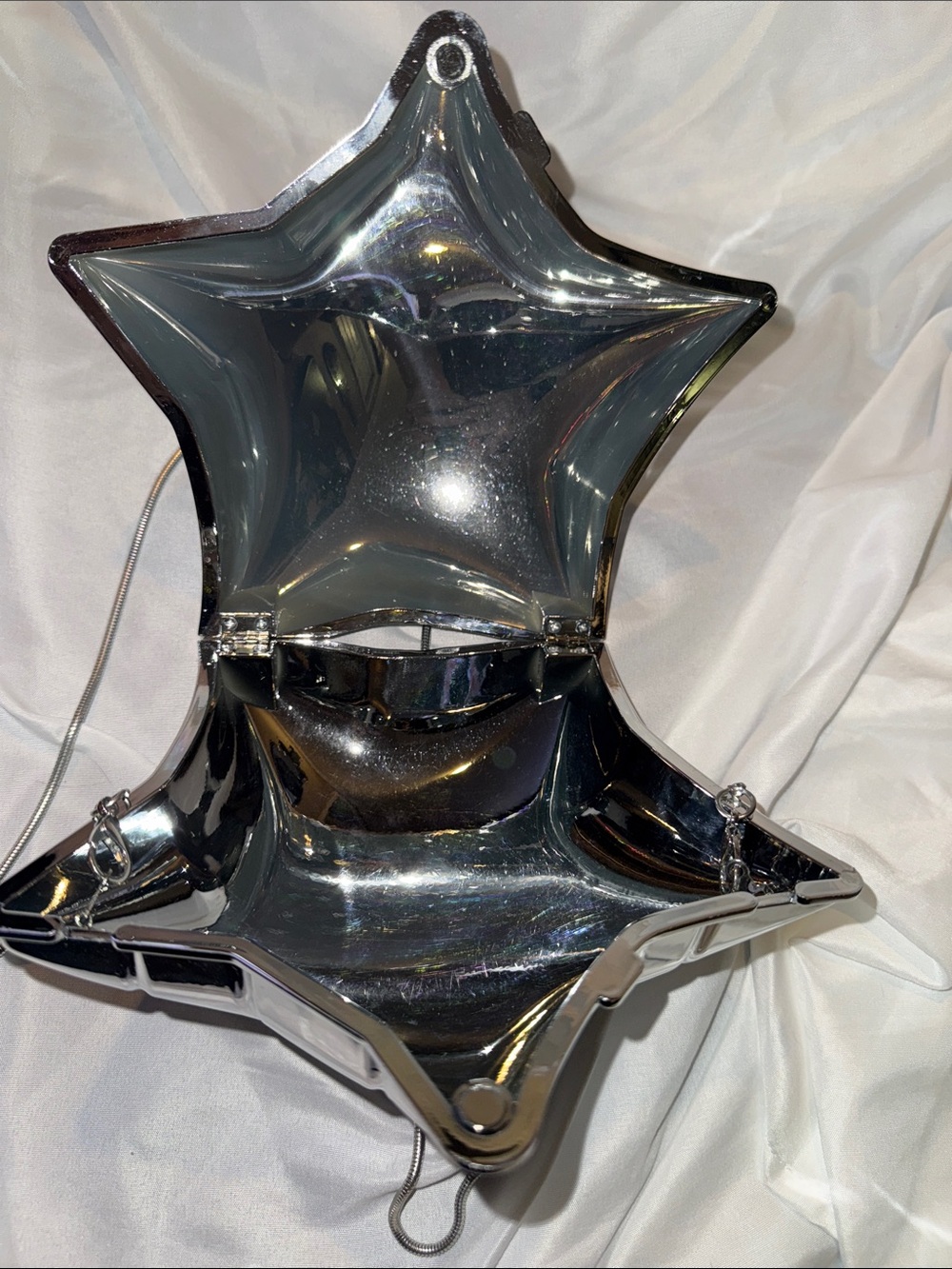 Silver Star-Shaped Crossbody Bag - Women - Picture 7 of 7